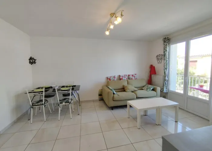 דירה T3 Confortable Avec Terrasse Et Parking A 100m De La Plage, Pour 6 Personnes A Narbonne-plage - Fr-1-795-64 נרבון