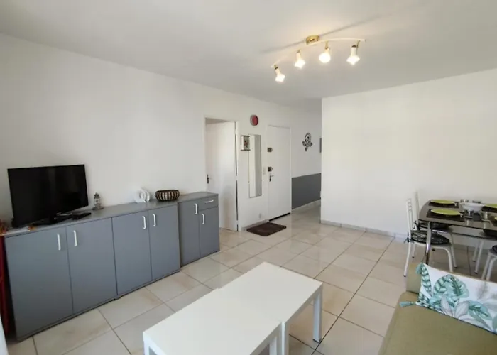 T3 Confortable Avec Terrasse Et Parking A 100m De La Plage, Pour 6 Personnes A Narbonne-plage - Fr-1-795-64 *